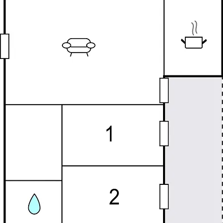 2 Bedroom Cozy In * Tuoro sul Trasimeno